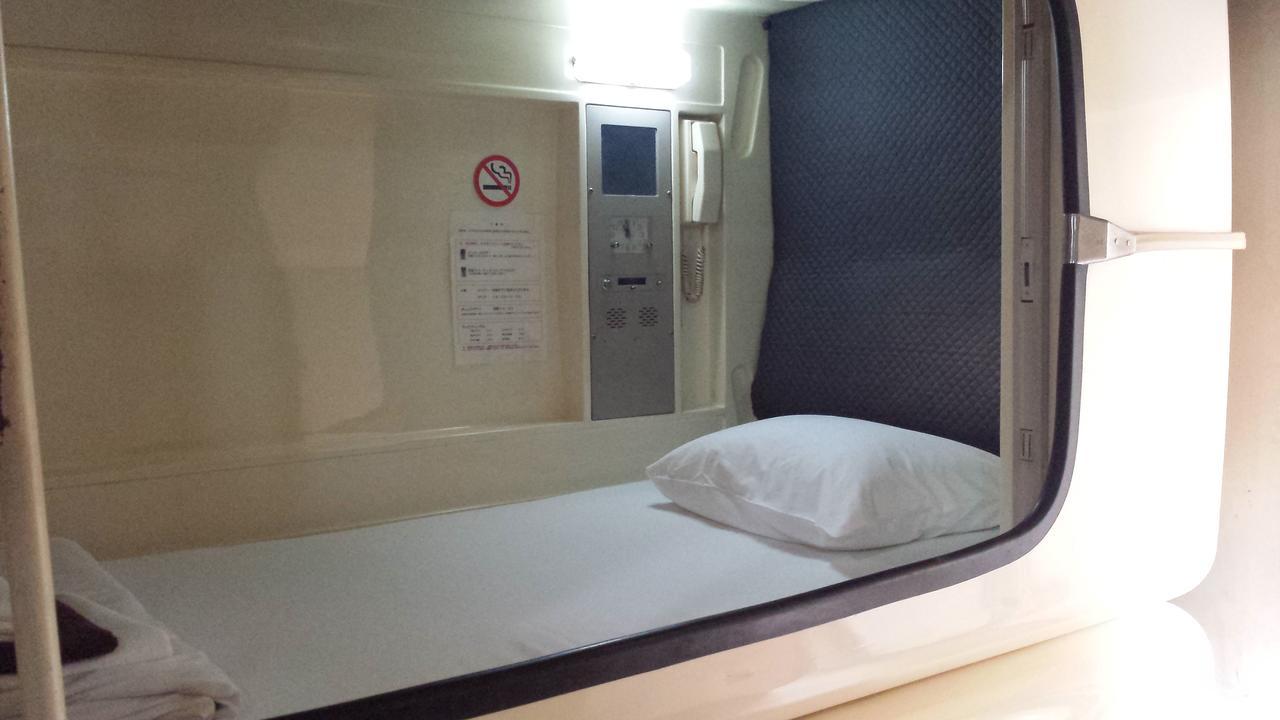 Capsule Hotel Honcho Sendai Exterior foto